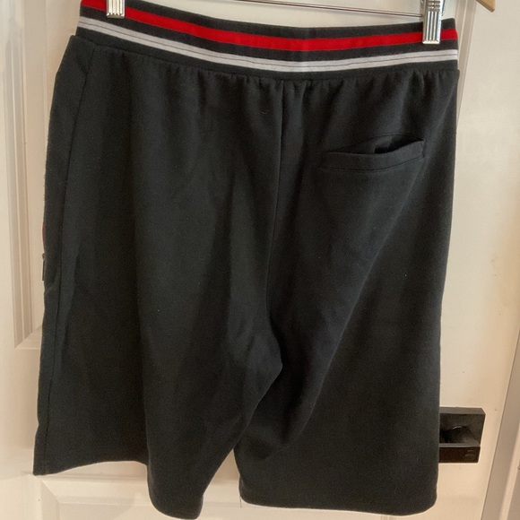 Blu Rock New York - Drawstring Elastic Waist Shorts - Black - Men’s Size Medium - Picture 5 of 8